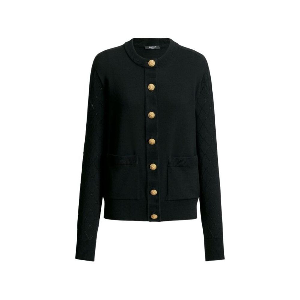 Balmain Women Wool Cardigan